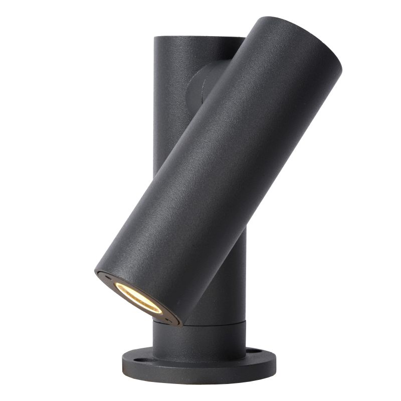 Lucide TATUM - Záhradné bodové svietidlo Outdoor - LED - 1x4,5W 3000K - IP65 - Antracit